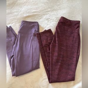 Bundle of 2 leggings